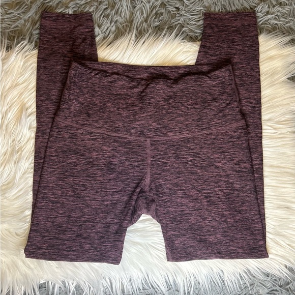 Yogalicious Lux Heathered Pink Leggings - Picture 3 of 6